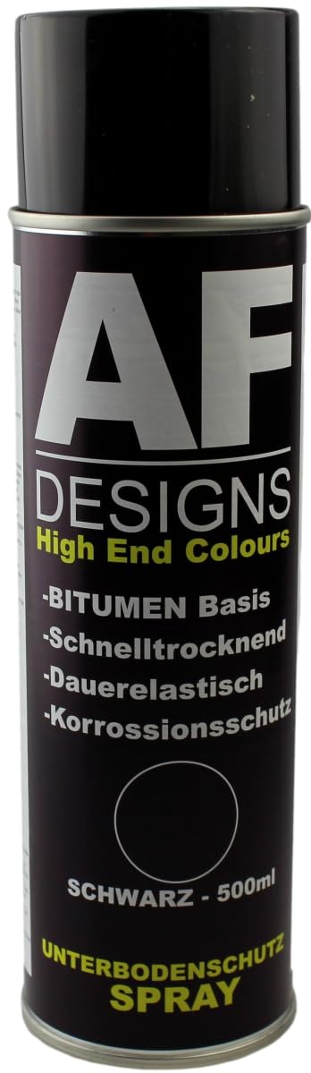 Alex Flittner Designs Unterbodenschutz Bitumen Spray Versiegelung Steinschlagschutz schwarz von Alex Flittner Designs