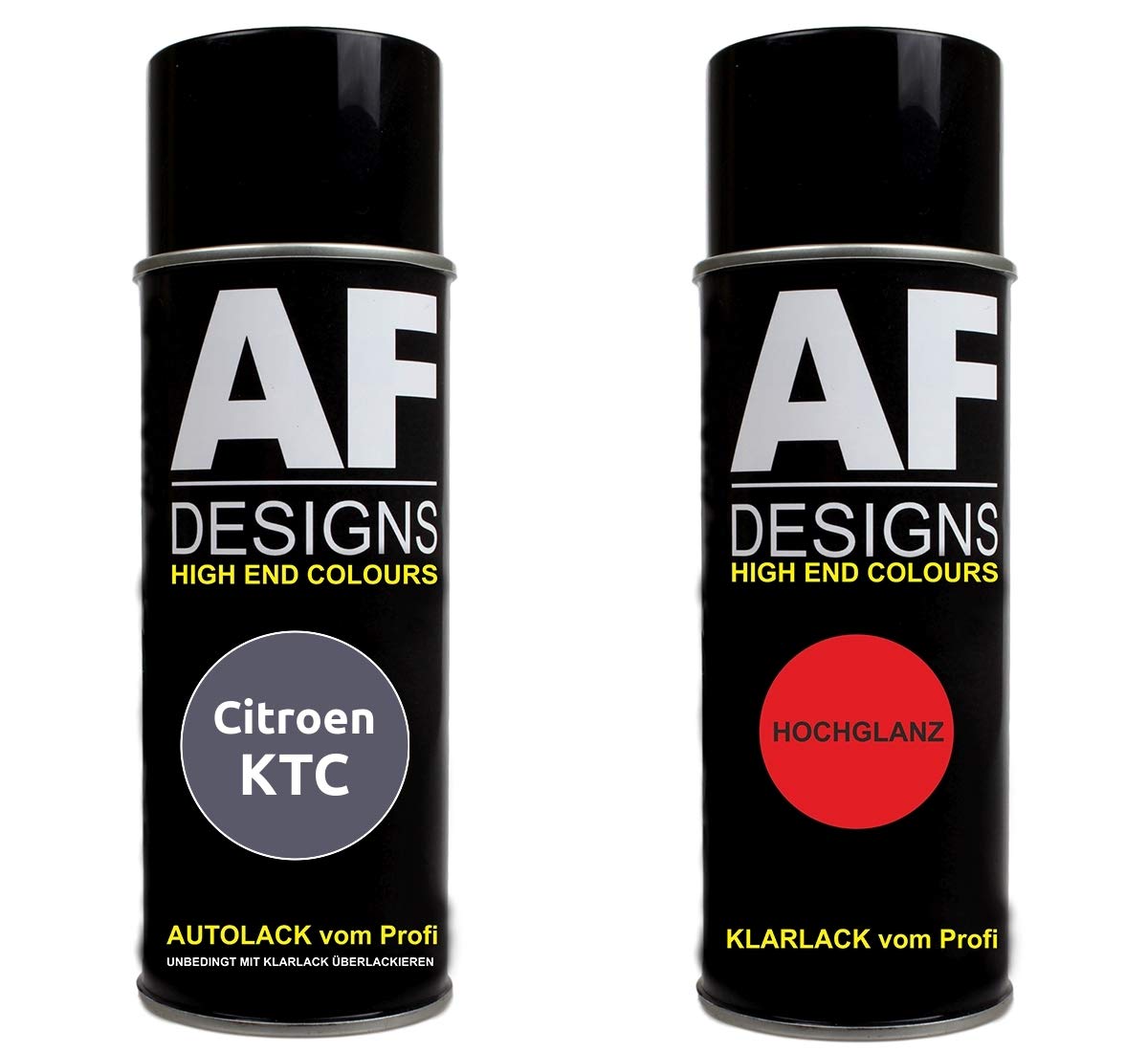 Autolack Spraydose Set für Citroen KTC Iridis Metallic Basislack Klarlack Sprühdose 400ml Autolack Spraydose Set für Citroen KTC Iridis Metallic Basislack Klarlack Sprühdose 400ml von Alex Flittner Designs