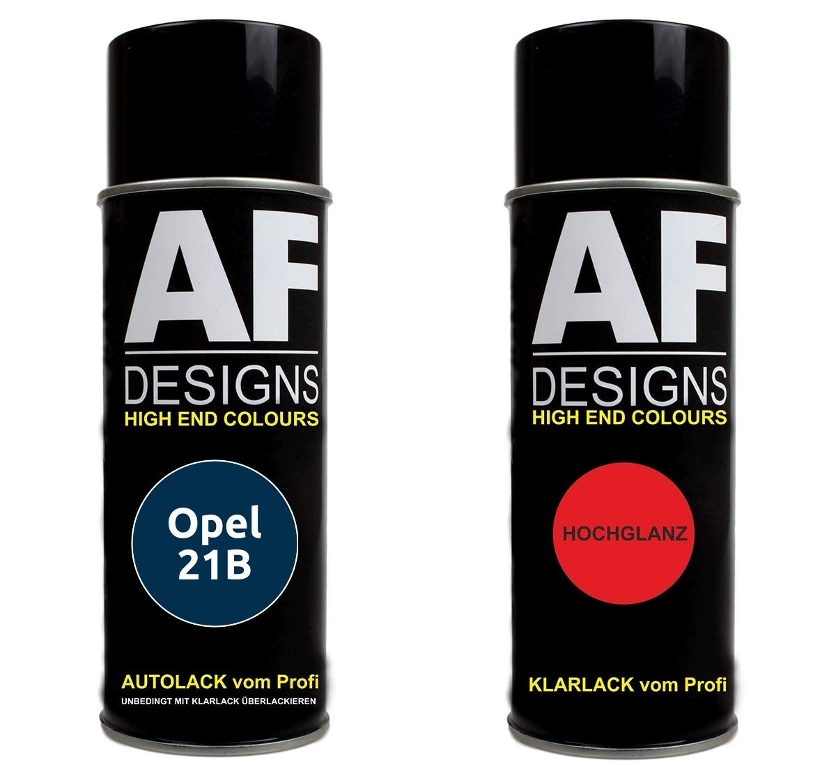 Alex Flittner Designs Autolack Spraydose Set für Opel 21B ULTRABLAU PERL Basislack Klarlack Sprühdose 400ml Alex Flittner Designs Autolack Spraydose Set für Opel 21B ULTRABLAU PERL Basislack Klarlack Sprühdose 400ml von Alex Flittner Designs
