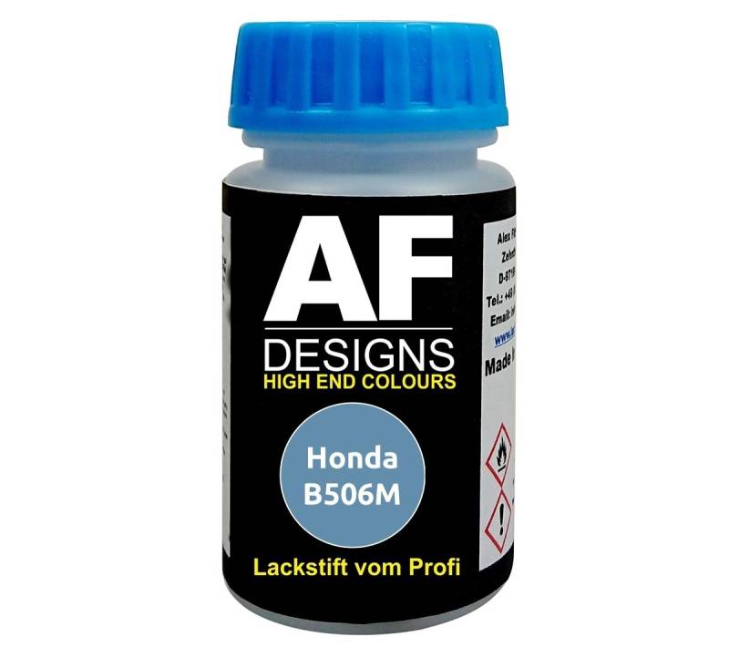 Alex Flittner Designs Lackstift für Honda B506M Ice Blue Metallic schnelltrocknend Tupflack Autolack von Alex Flittner Designs