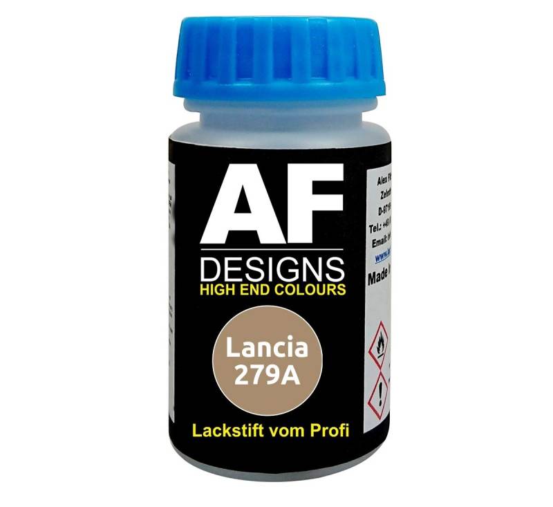 Lackstift für Lancia 279A Perla Scuro Metallic schnelltrocknend Tupflack Autolack von Alex Flittner Designs