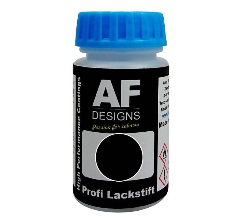 Alex Flittner Designs Lackstift für Opel BLACK MEET KETTLE GB9 schnelltrocknend Tupflack Autolack von Alex Flittner Designs