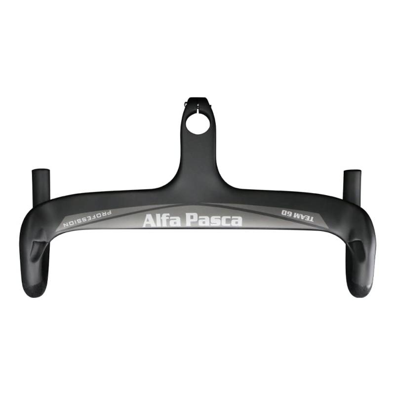 Alfa Pasca 1-1/8" carbon rennrad lenker internes routing fahrradlenker vorbau drop bar aero vorbau rennrad lenker integrierte 28.6mm UD matt 400 * 110 von Alfa Pasca