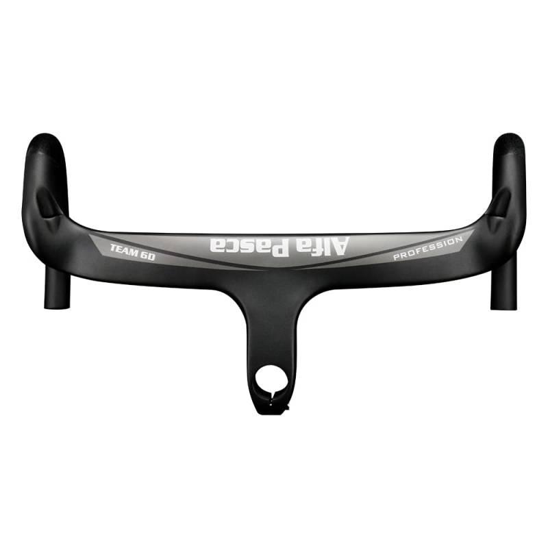 Alfa Pasca fahrradlenker carbon rennrad lenker drop bar aero integriert vorbau rennradlenker carbon 28.6mm UD matt 420 * 100 von Alfa Pasca