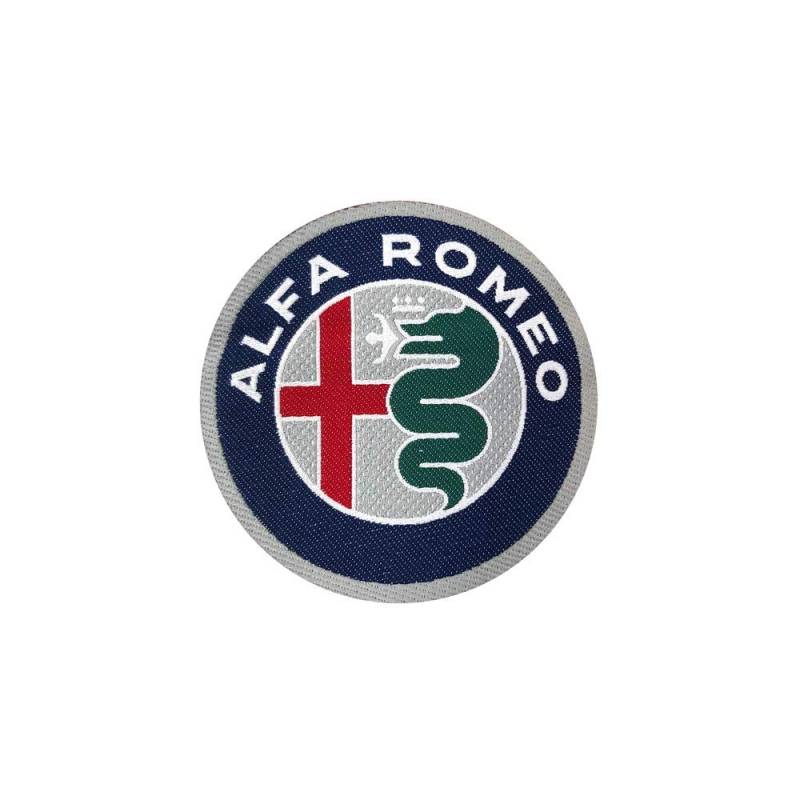 Alfa Romeo Patch Aufkleber, Offizielle Logo, Durchmesser: 50 mm von Alfa Romeo
