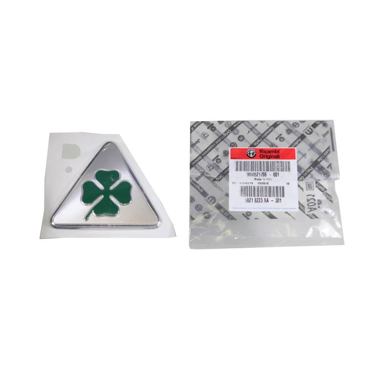 Original Alfa Romeo Emblem Logo Quadrifoglio Kleeblatt Rechts Mito 50521786 von Alfa Romeo