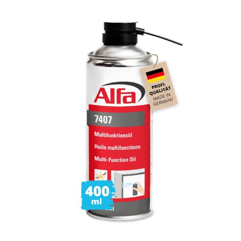 Alfa 1x Multifunktionsöl universell einsetzbar hervorragende Schmiereigen"schaften effektive Rostentfernung von Alfa