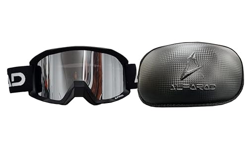 Alfarad Motorradbrille ATV DirtBike Offroad Racing MX-Brille Moto-Brille Silber Alfarad Motorradbrille ATV DirtBike Offroad Racing MX-Brille Moto-Brille Silber von Alfarad