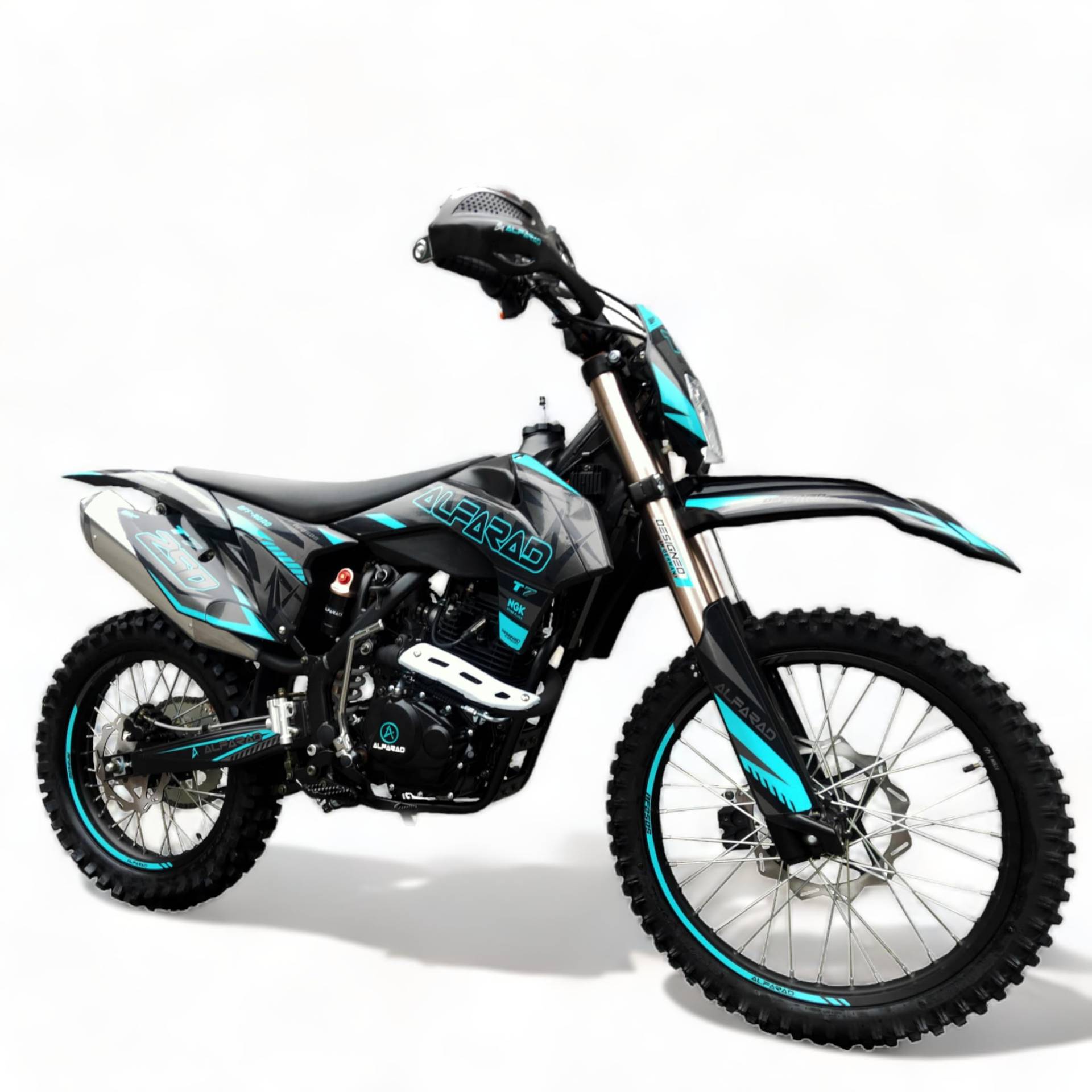 Dirt Bike Alfarad T7 21/18 250ccm Dirtbike CrossBike Enduro DirtBike pocket Pitbike PocketBike Motocross Motorrad Motorbike Motorsport Pit Pocket Vollcross Türkis Dirt Bike Alfarad T7 21/18 250ccm Dirtbike CrossBike Enduro DirtBike pocket Pitbike PocketBike Motocross Motorrad Motorbike Motorsport Pit Pocket Vollcross Türkis von Alfarad