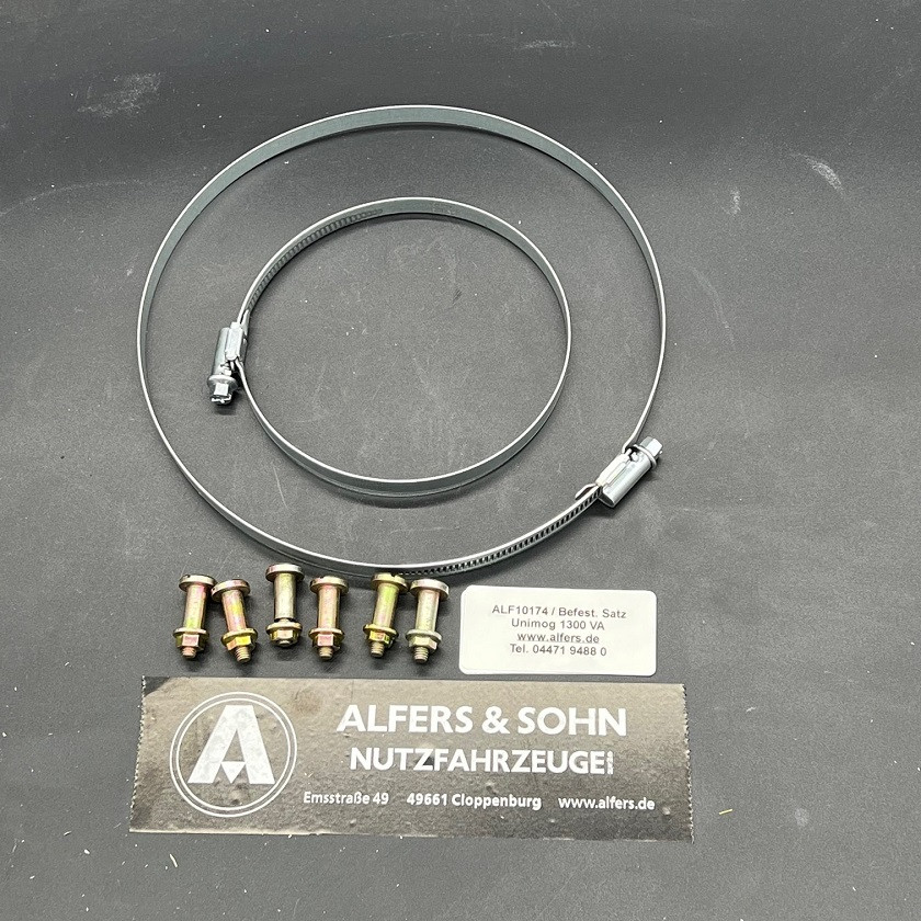 Befestigungssatz Schubrohrmanschette U1300L Vorderachse Befestigungssatz Schubrohrmanschette U1300L Vorderachse von Alfers & Sohn Nutzfahrzeuge GmbH