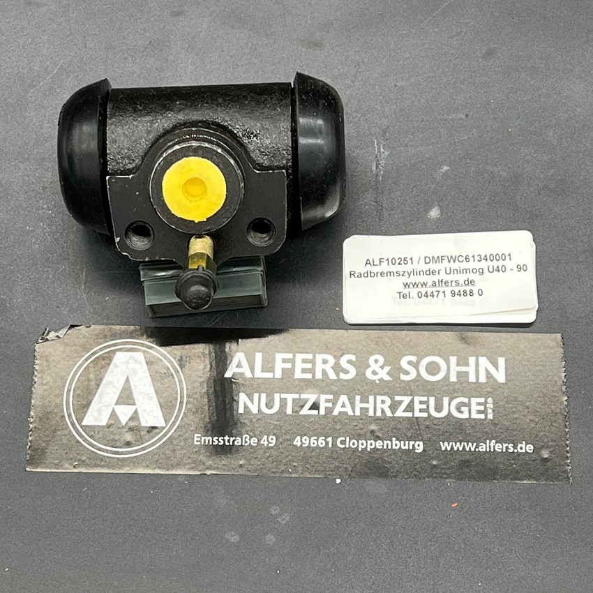 Bremszylinder vorne Unimog 403 / 406 / 416 / 421 / U40 – U90 Bremszylinder vorne Unimog 403 / 406 / 416 / 421 / U40 – U90 von Alfers & Sohn Nutzfahrzeuge GmbH