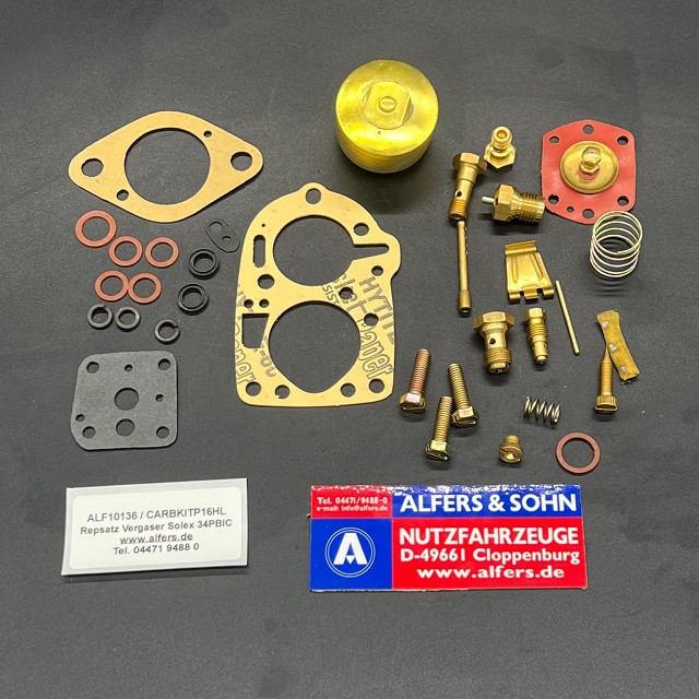 Reparatur Kit Vergaser Typ Solex 34 PBIC, Citroen ID 19 von Alfers & Sohn Nutzfahrzeuge GmbH