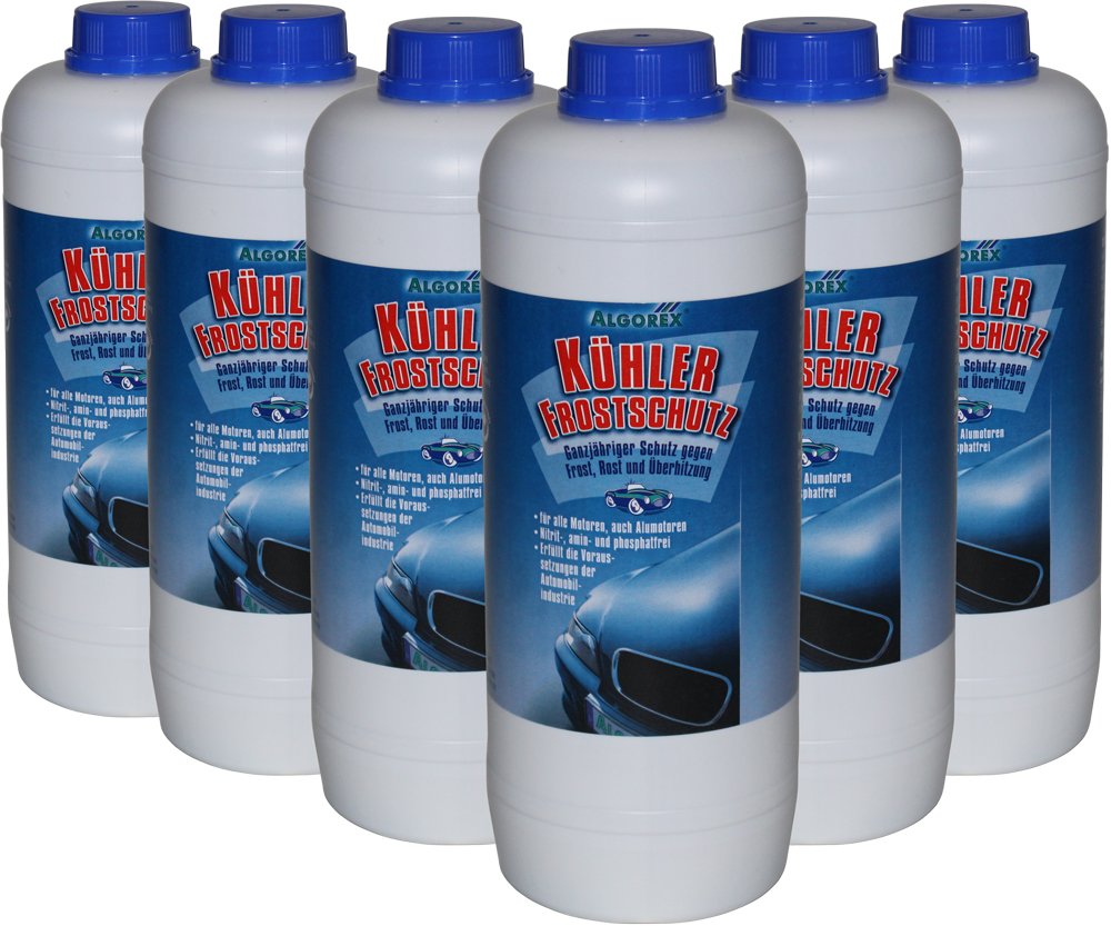 ALGOREX Kühlerfrostschutz 6x1,5 Liter = 9 Liter von Algorex