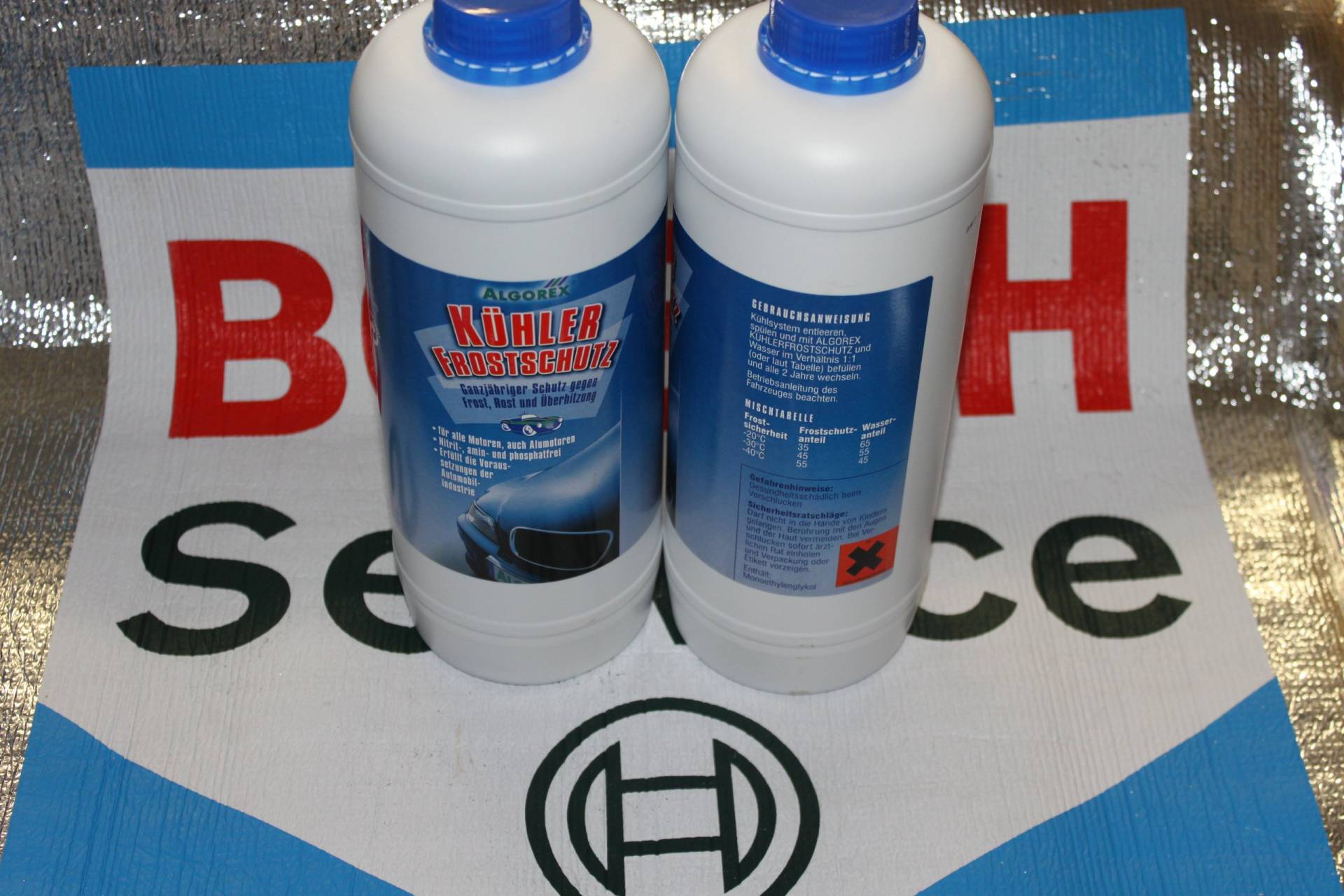 Kühlerfrostschutz Algorex - BLAU-2 Stk Inhalt pro Flasche-1500 ml Kühlerfrostschutz Algorex - BLAU-2 Stk Inhalt pro Flasche-1500 ml von Algorex