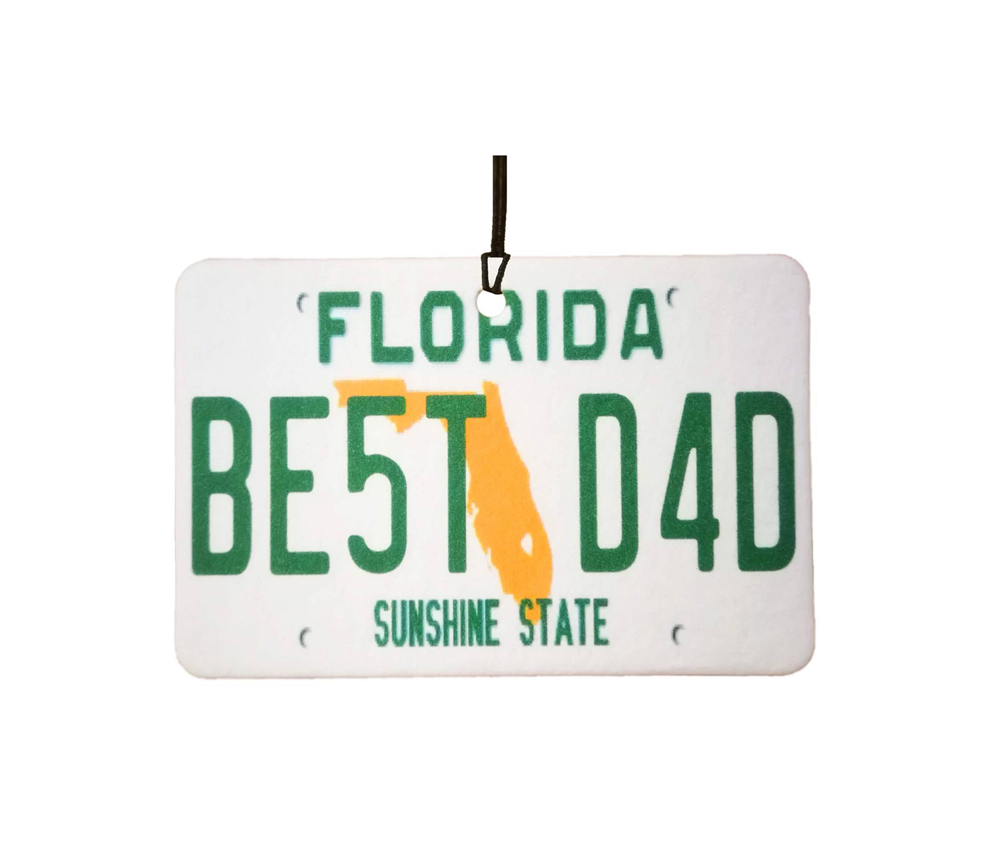 Ali Air Freshener Florida - Best Dad Nummernschild Auto Lufterfrischer von Ali Air Freshener