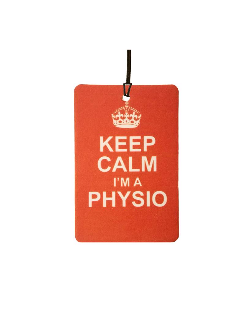 Ali Air Freshener Keep Calm I'm A Physio Auto Lufterfrischer von Ali Air Freshener