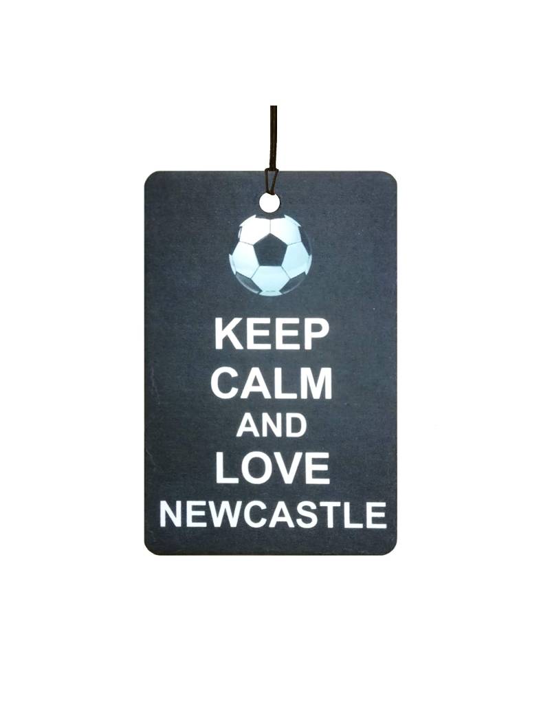Ali Air Freshener Keep Calm and Love Newcastle Auto Lufterfrischer von Ali Air Freshener