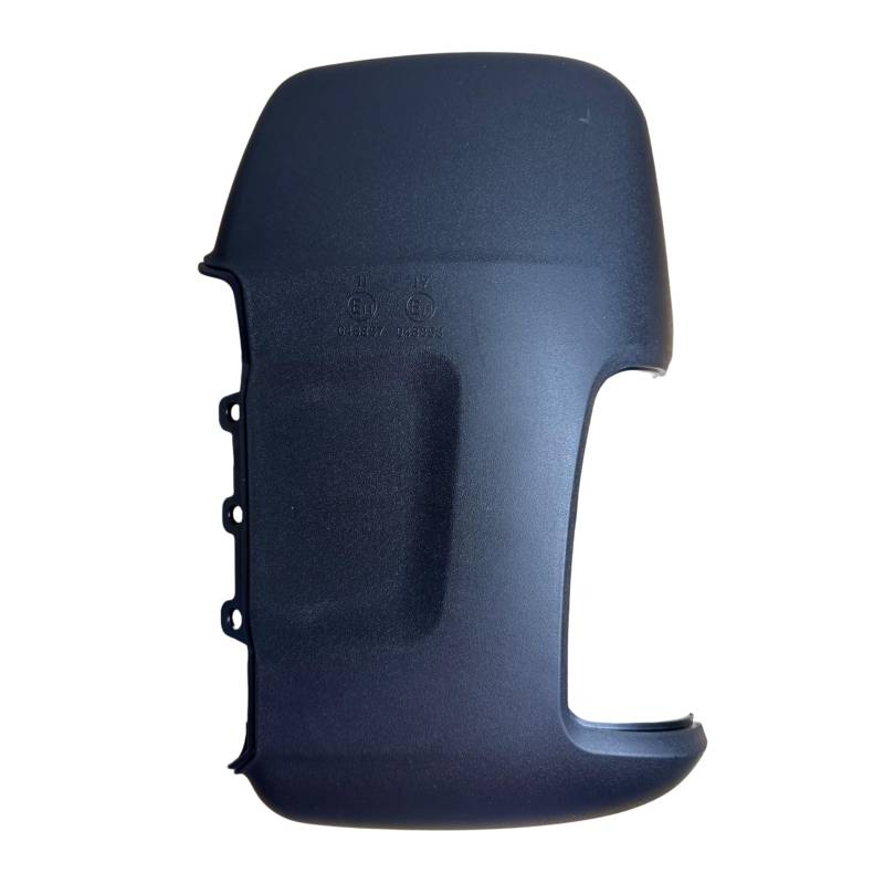 ALIGOPARTS LINKS Langarm-Außenspiegel-Abdeckung Schwarz für Ford Transit MK8 (2014-2020) | OEM 1823811, BK31-17K746-BA von Aligoparts