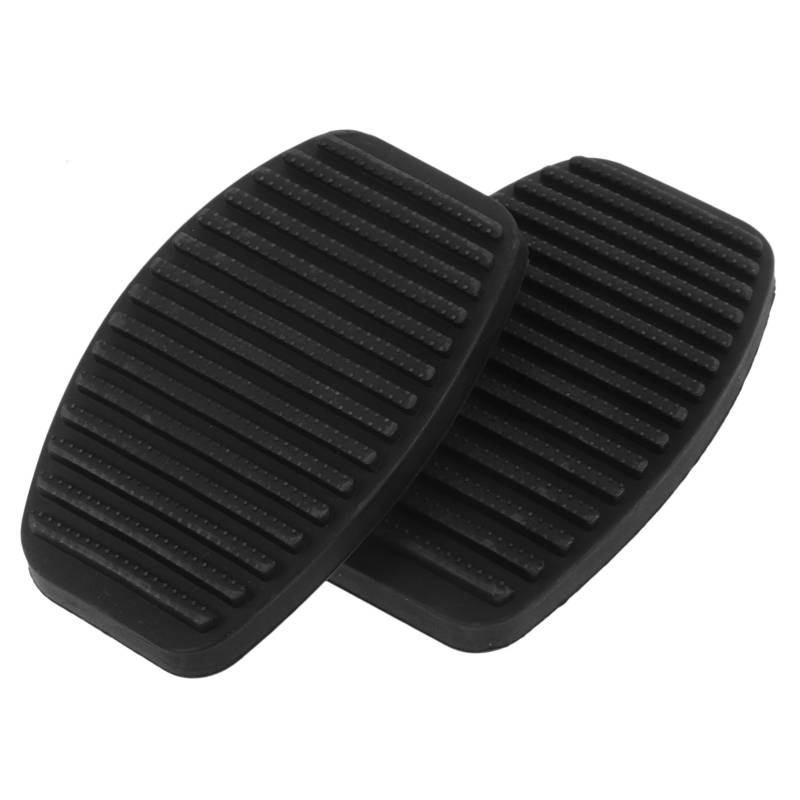 Alipis 1 Paar Bremsbeläge aus Gummi Bremspedalauflage Kupplung Bremsbelag Auto-Fußpedalauflagen Auto-Pedalabdeckungen Pedale Fußabdeckungen Nitrilkautschuk Black von Alipis