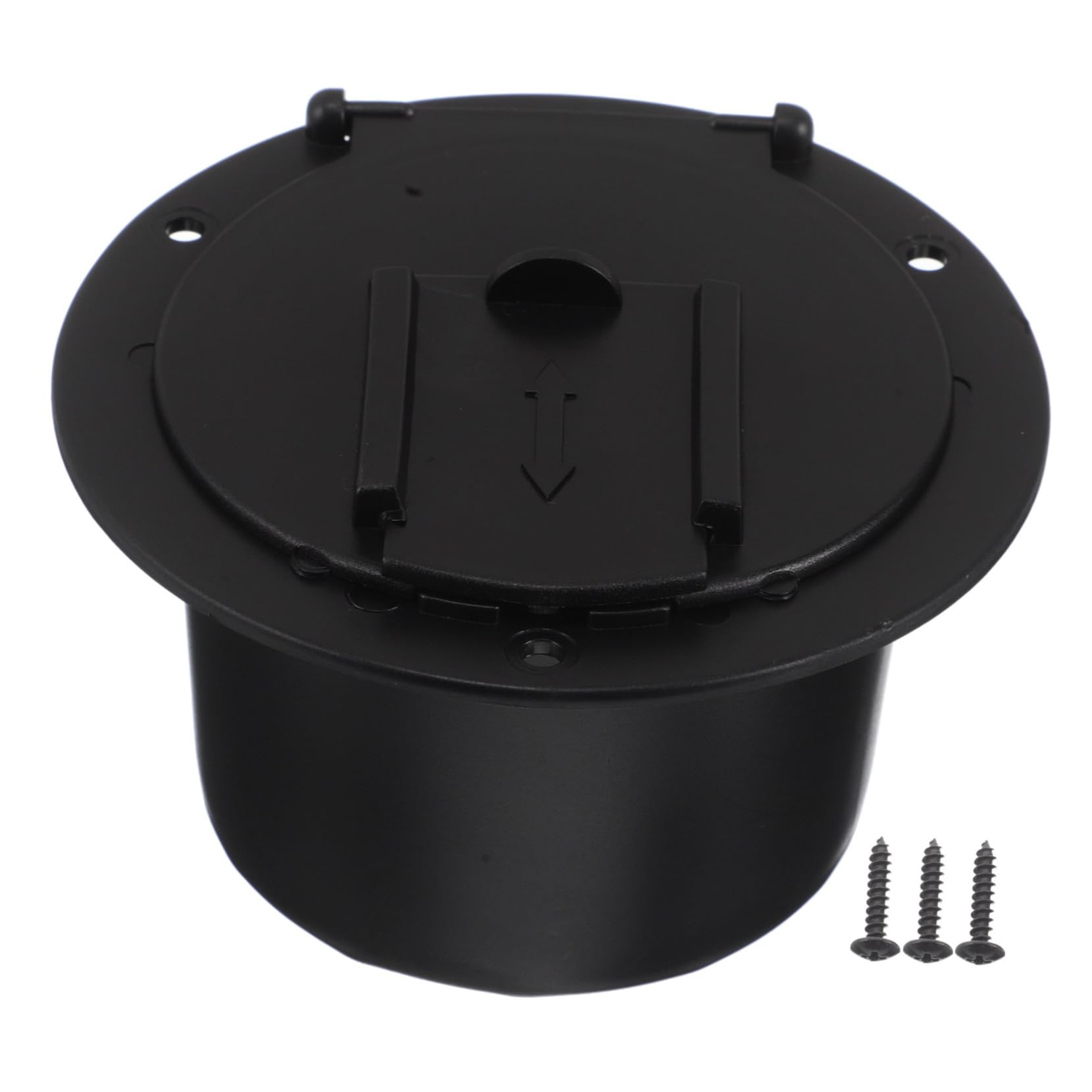 Alipis 1 Satz Wohnmobil-Kabel-Organizer runde Luke für Kabel Trailer Power Access -Luke Praktisches Wohnmobilzubehör Zugangsabdeckung für Wohnmobile Plastik Black Alipis 1 Satz Wohnmobil-Kabel-Organizer runde Luke für Kabel Trailer Power Access -Luke Praktisches Wohnmobilzubehör Zugangsabdeckung für Wohnmobile Plastik Black von Alipis