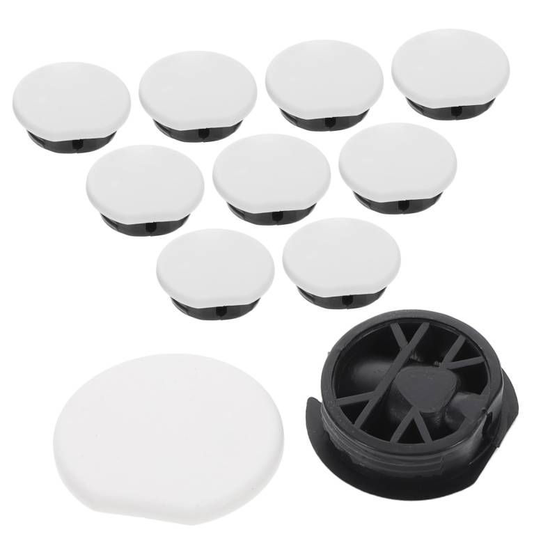 Alipis 10 Sätze Möbelverbinder Couch-Sektionsverbinder Sofa-Dornschnallen-Hardware Sofa-Rundverbinder Sektional-Dornschnallenverbinder kleine Sofaverbinder Schnittsofaverbinder pp Weiß von Alipis