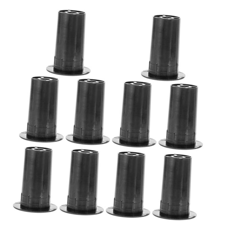 Alipis 10 Stück Schallschlauch für Lautsprecher Subwoofer-Anschlussrohr Heckanschluss Lautsprecheranschluss Sprecherlüftungsöffnungen Lautsprecherhafenlöcher Abs Black von Alipis