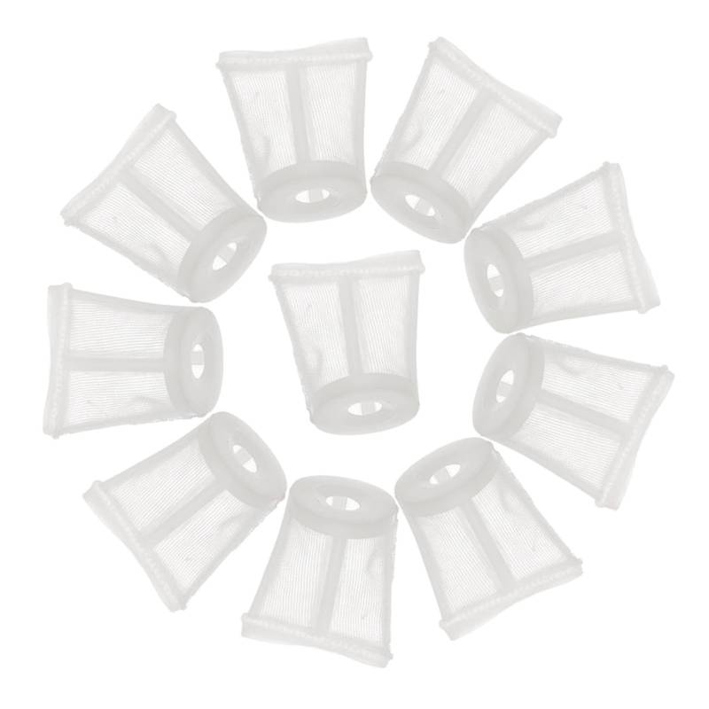 Alipis 10 Stück Siebmaschenfilter Gartensprüher Feinsieb Airless Sprühfilter Maschenweite 120 Maschen Sprühsieb Farbsprühsieb 120 Maschen Farbsprühfilter Kunststoff Nylon von Alipis