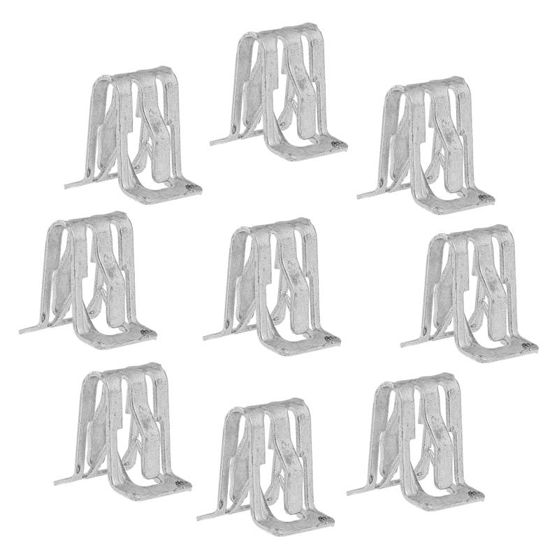 Alipis 10Stücke TLG Metallklammern Für Auto Innenverkleidungen Universelle Clips Zur Befestigung Von Armaturenbrett Und Türverkleidung Langlebige Metallschnallen Für Perfekten von Alipis