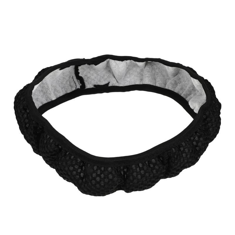 Alipis 15 Lenkradabdeckung Auto Zubehör Suv-radschutz Zubehör Für Lenkräder Auto Radabdeckung Auto Lenkrad Schutz Massage-mesh-tuch Black von Alipis