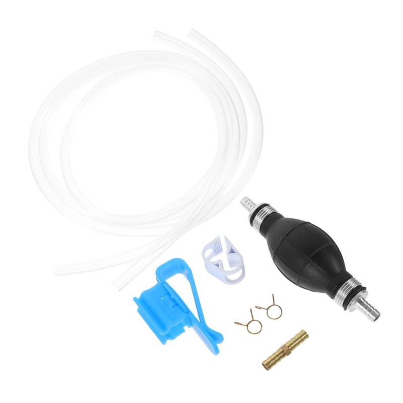 Alipis 1Satz Siphon Handpumpe Für Kraftstoffübertragung Benzinabsaugpumpe Mit Rückflussverhinderer Für Autos Motorräder Boote Konstruktion Für Langlebigen von Alipis