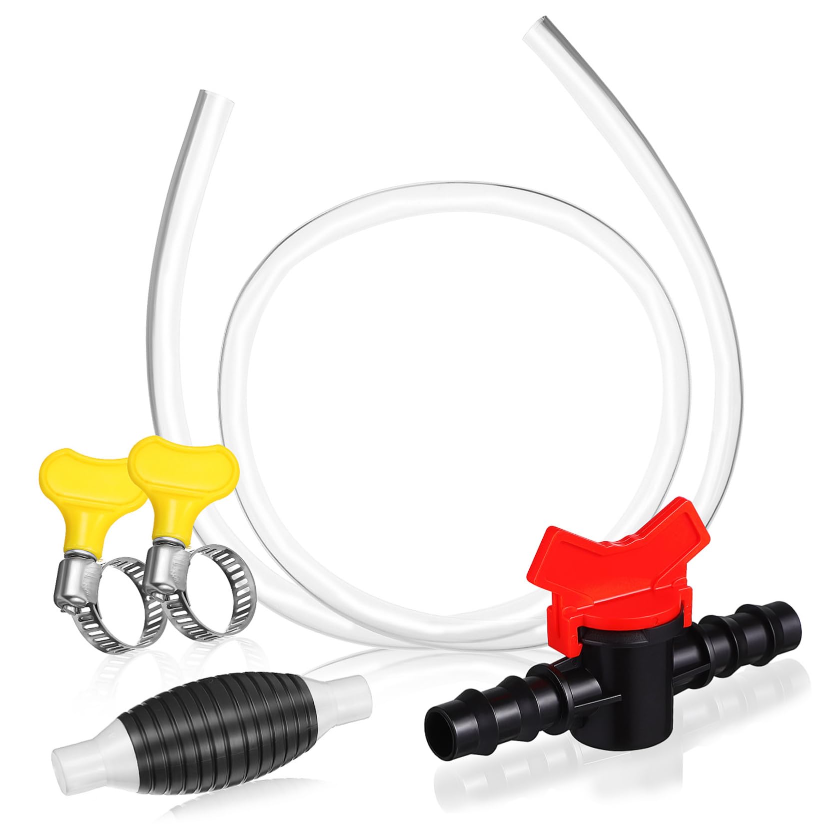 Alipis 1Satz Transfer Siphonpumpe Manuelle Benzinpumpe Siphonschlauch mit Rückschlagventil für Einfache Flüssigkeitsübertragung Langlebig Alipis 1Satz Transfer Siphonpumpe Manuelle Benzinpumpe Siphonschlauch mit Rückschlagventil für Einfache Flüssigkeitsübertragung Langlebig von Alipis