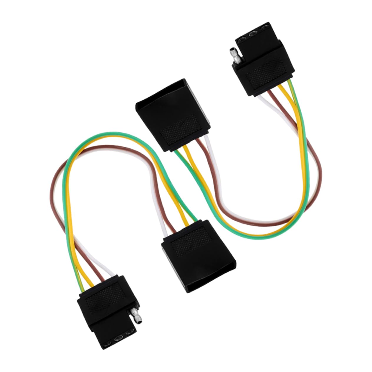 Alipis 2 Stück Anhängerlinie Abreißkabel Für Anhänger Anhängerkabelverlängerung Anhängerbeleuchtungssatz Anhängerkabelbaum -Kabel Kabelbaum Für Anhängerbeleuchtung Gummi von Alipis