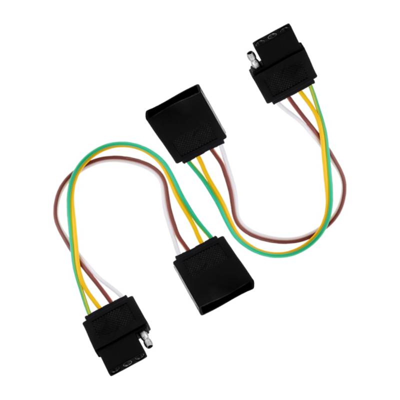 Alipis 2 Stück Anhängerlinie Abreißkabel Für Anhänger Anhängerkabelverlängerung Anhängerbeleuchtungssatz Anhängerkabelbaum -Kabel Kabelbaum Für Anhängerbeleuchtung Gummi von Alipis