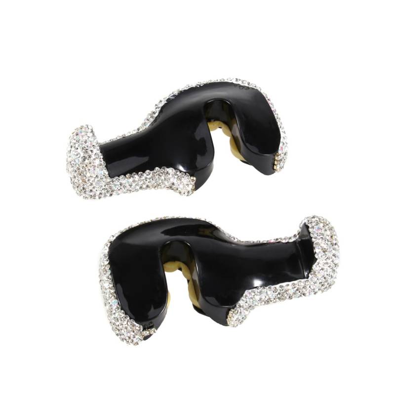 Alipis 2 Stück Auto -diamanthaken Sitz Fahrzeug Kopfstütze Taschenhalter Fürs Auto Bling Strass Auto Auto-aufhänger Autohaken Zufällige Farbe von Alipis