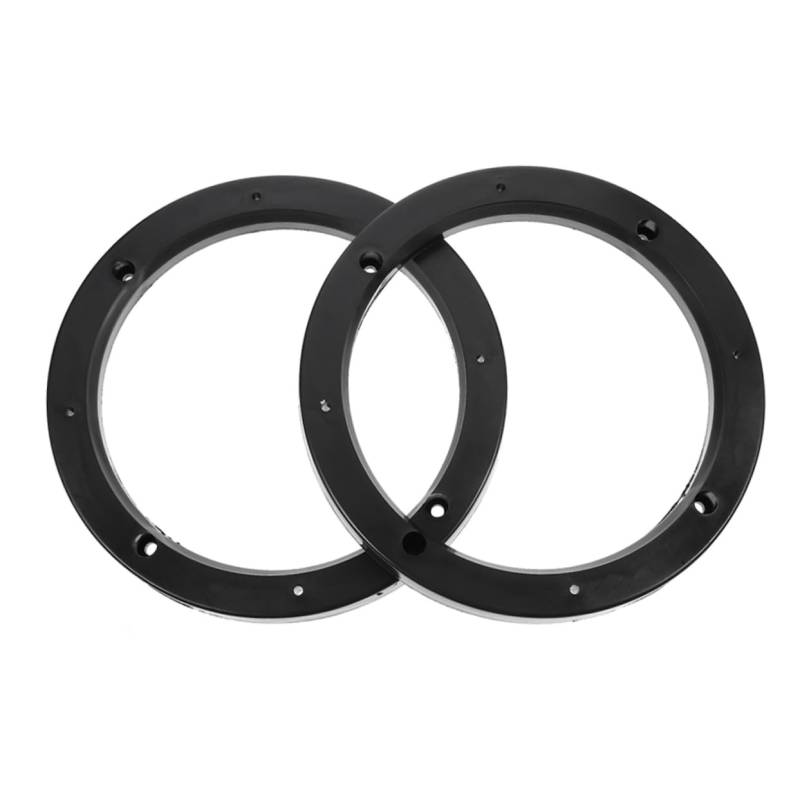 Alipis 2 Stück Hornscheibe für Abdeckung Rückseite Zu Stecker Lautsprecher Anschlüsse Ring Spacer Wagen Abs Black von Alipis