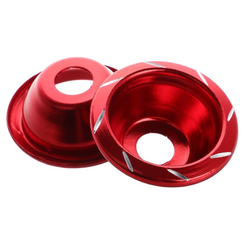 Alipis 2 Stück Vorderrad Anti Fall Cup Aus Stahl Mit Leichtem Crash Scooter Rahmengleiter Motorrad Rahmengleiter Vorderradgabel Rahmengleiter Schutzhalterung Rote Aluminiumlegierung von Alipis