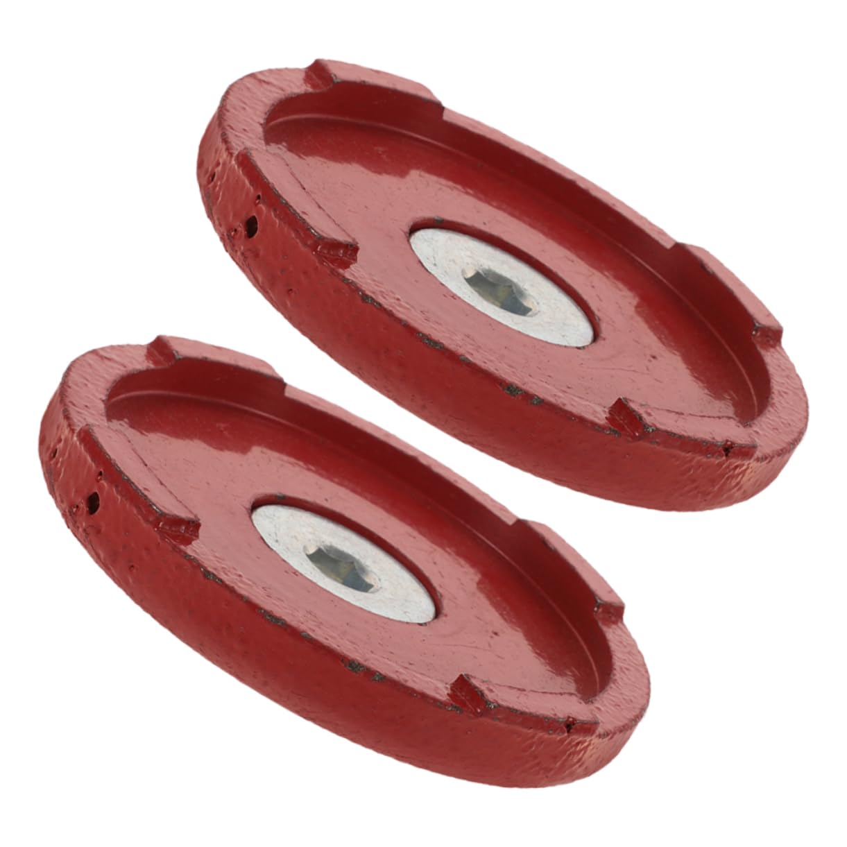 Alipis 2 Stück Zubehör für Doppelpumpenheber SUV-Buchse Bootsheberblock Wagenheber-Rollenstopper Wohnmobil-Wagenheberblock-Stabilisator Jack-Pad Anhängerheber, Rollendock Metall rot Alipis 2 Stück Zubehör für Doppelpumpenheber SUV-Buchse Bootsheberblock Wagenheber-Rollenstopper Wohnmobil-Wagenheberblock-Stabilisator Jack-Pad Anhängerheber, Rollendock Metall rot von Alipis