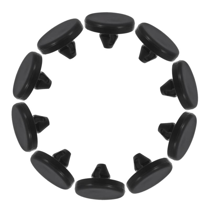 Alipis 20 Stück Gummibischung Schalten Bremsstopper Universal- Pedal-kunststoffstopper Bremspedalauflage Auto Teil Bremspedal-anschlagpolster Auto Versorgung Black Plastik von Alipis