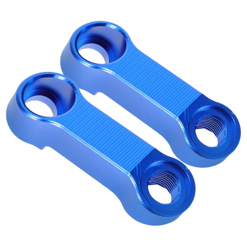 Alipis 2Stücke Rückspiegel Halterung Rückspiegel Verlängerung Für Verbesserte Sicht Stilvolle Blaue Farbe Passend Für Motorräder Und Fahrzeuge von Alipis