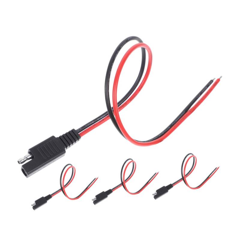 Alipis 4 Stück Crimp Anschlusskabelbaum Zum Abschleppen Verbinden Von Fahrzeug Solarpanel Drahtbatterie Fahrzeug Solarpanel Kabelverlängerung Autoklemmen Ersatz Quick SAE Kabel von Alipis