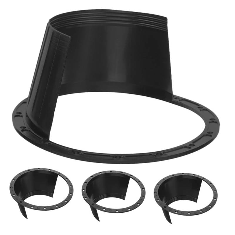 Alipis 4 Stück Wasserdichte Lautsprecherabdeckung Auto Lautsprecheradapter Autolautsprecher Universelles Lautsprecherzubehör Halterung Für Auto Stereo Lautsprecher Abstandshalter von Alipis