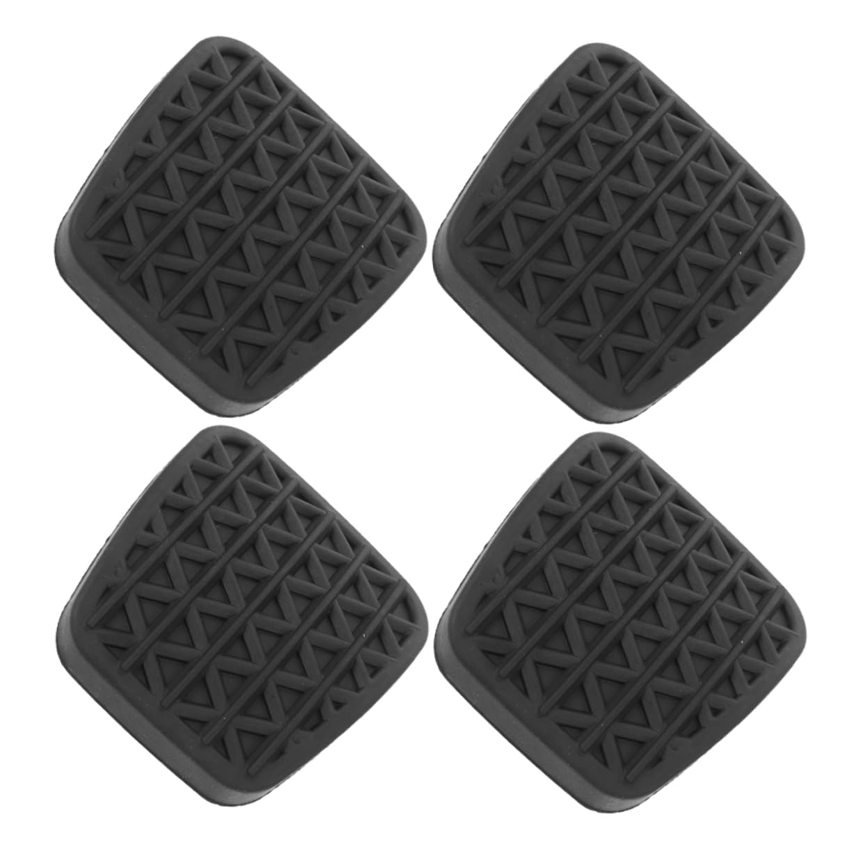 Alipis 4 Stücke Bremspedal Leder Pedale Kupplung Pads Fuß Abdeckung Geformt Elastische Schmutz Ersatz Pedal Pad Schwarz Gummi Alipis 4 Stücke Bremspedal Leder Pedale Kupplung Pads Fuß Abdeckung Geformt Elastische Schmutz Ersatz Pedal Pad Schwarz Gummi von Alipis