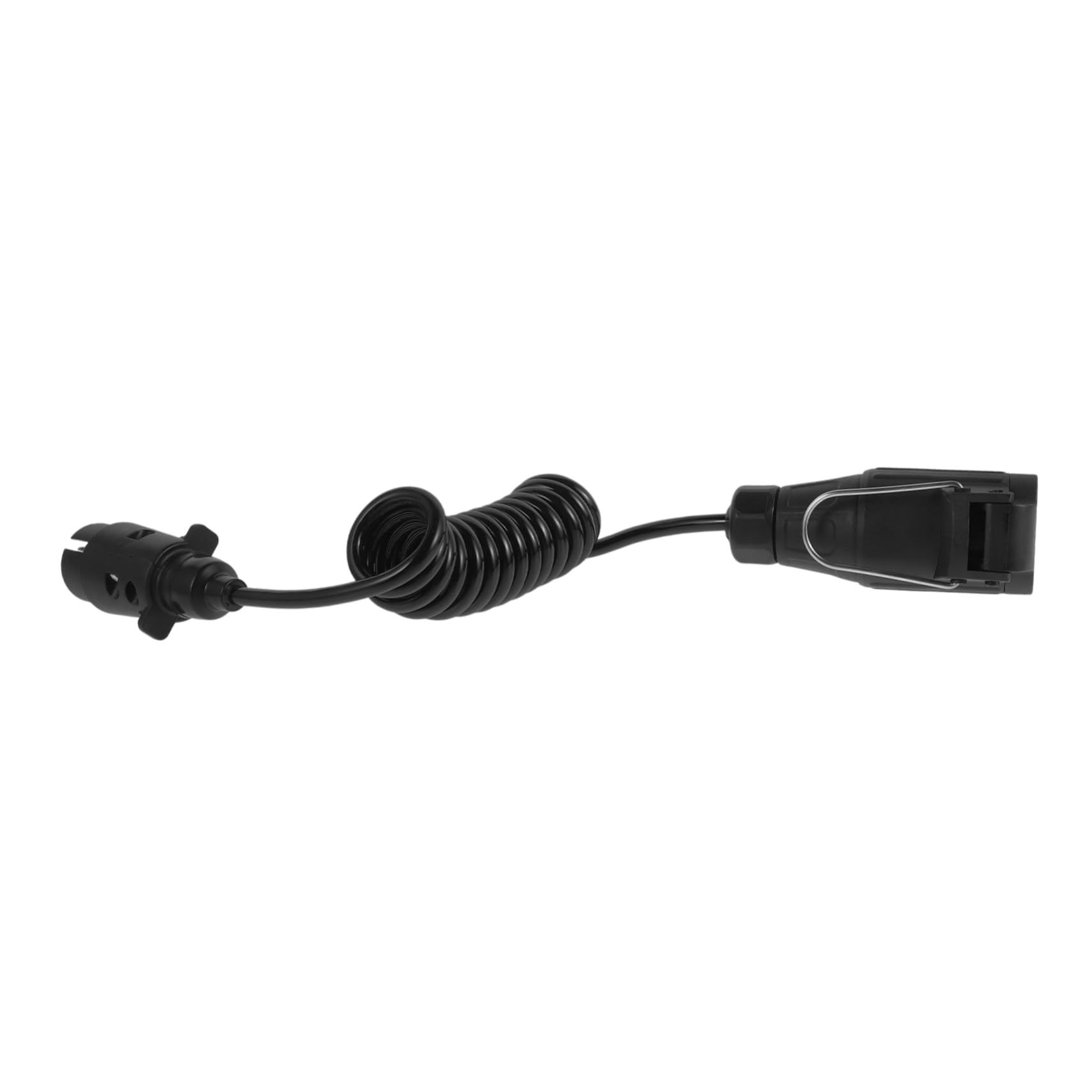 Alipis Anhängerkabelbaum RV-Rohrhalterung Anhängernadel Stecker für Anhängerbeleuchtung Outlet -Adapter Europa Wohnmobil-Adapter RV -Abwasserkanalstoffe Anhängeranschlüsse Plastik Schwarz von Alipis