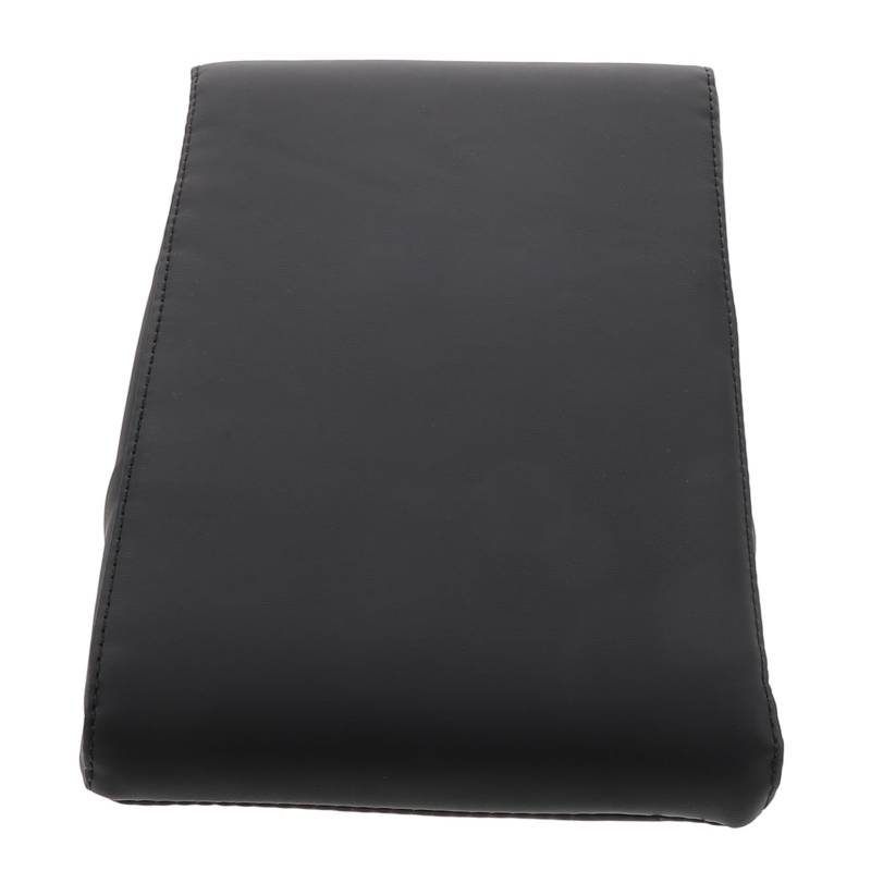 Alipis Armlehnenmatte Mittelkonsolenpolster für die Armlehne des Autos Armlehnenauflage für Auto automatisches Armlehnenkissen auto armlehne pad Leder Schwarz von Alipis
