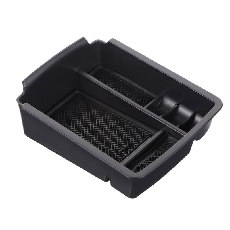 Alipis Auto Armlehne Organizer Aufbewahrungsbox Für Mittelkonsole rutschfeste Design Robuste Kunststoffausführung Einfache Installation Passend Für Golf von Alipis
