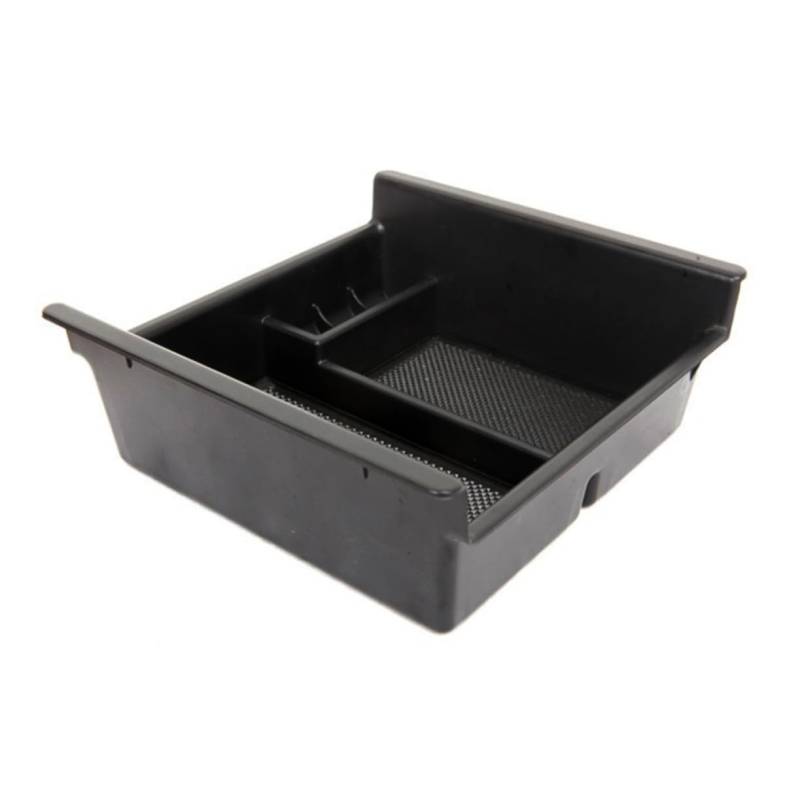 Alipis Auto-Armlehnen-Aufbewahrungsorganisator Automobil Tablett Universal- aufgewertet versteckt Konsolen-Organizer Organisator der Mittelkonsole Zubehör Plastik Black von Alipis