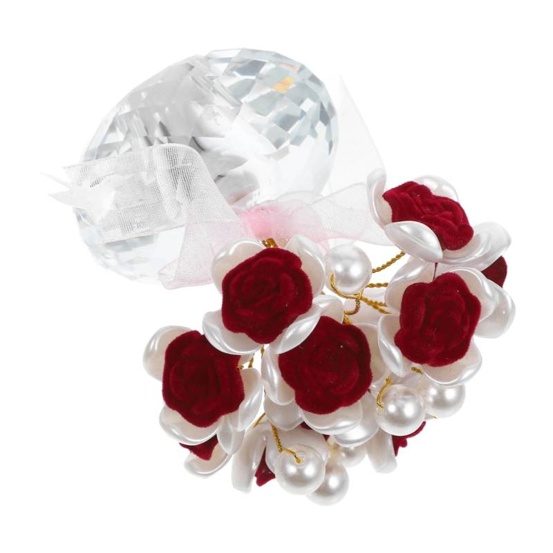 Alipis Auto Dekoration Ornamente Auto Innendekor Auto Armaturenbrett Ornamente Auto Armaturenbrett Blume UV Künstliche DIY Blume Auto Innendekor Blume Auto Ornament von Alipis