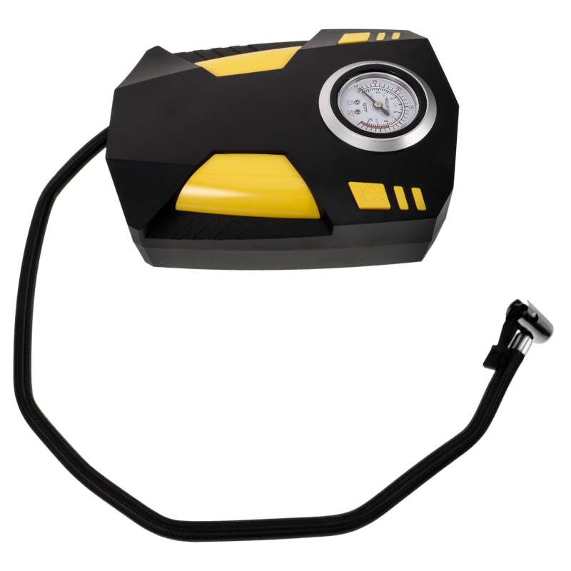 Alipis Auto luftpumpe elektrische Reifenpumpe elektrischer tragbarer Luftkompressor Reifenpumpe für Fahrzeuge Auto -Reifen -Inflator Reifeninflator Fahrradpumpe Abs von Alipis