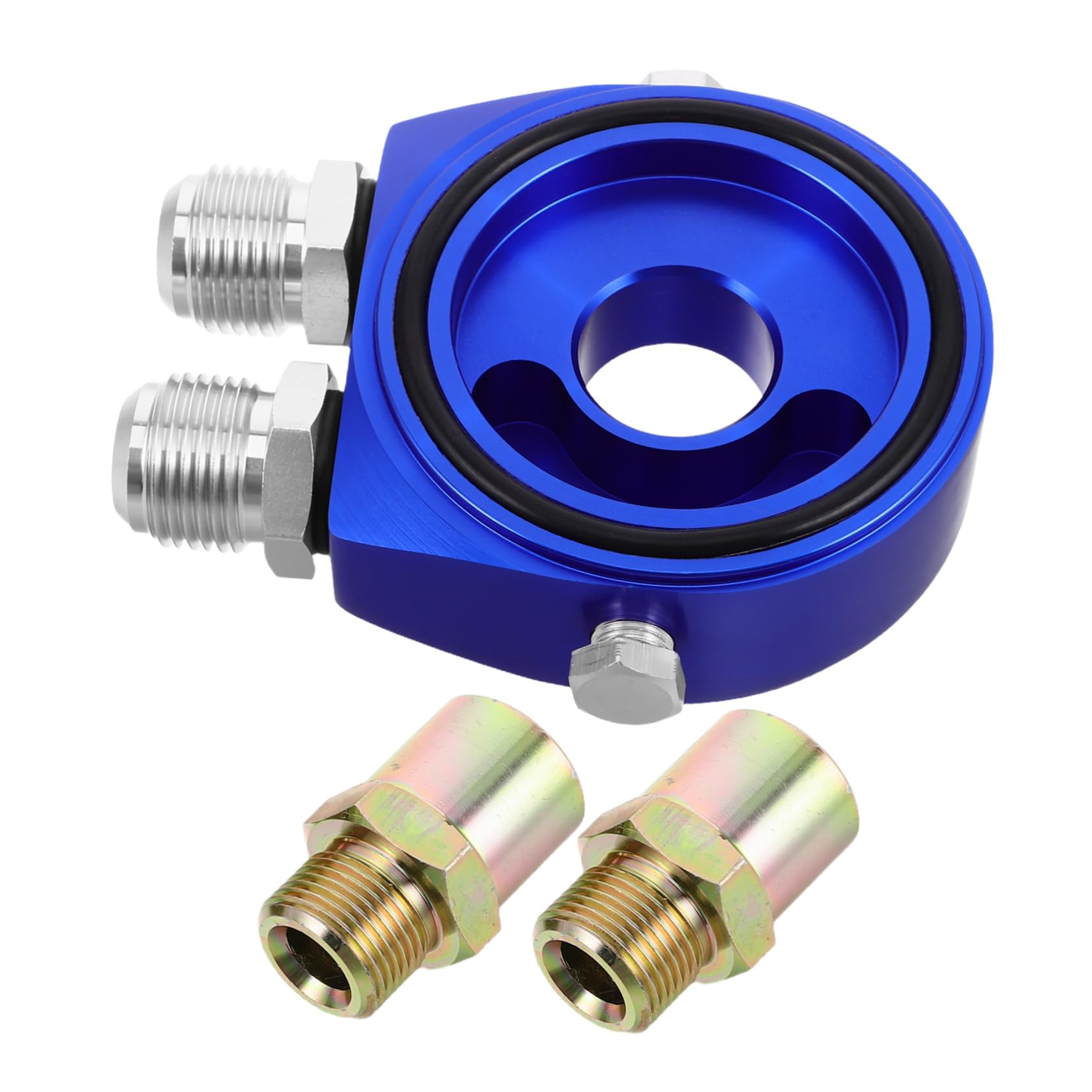 Alipis Automodifikationszubehör Ölkühler Adapter Ölfilter Adapter Ölpumpen-Druckleitungssatz Ölkühler-Kit mechanische Öldruckanzeige Ölleitblech Aluminiumlegierung Blue Alipis Automodifikationszubehör Ölkühler Adapter Ölfilter Adapter Ölpumpen-Druckleitungssatz Ölkühler-Kit mechanische Öldruckanzeige Ölleitblech Aluminiumlegierung Blue von Alipis