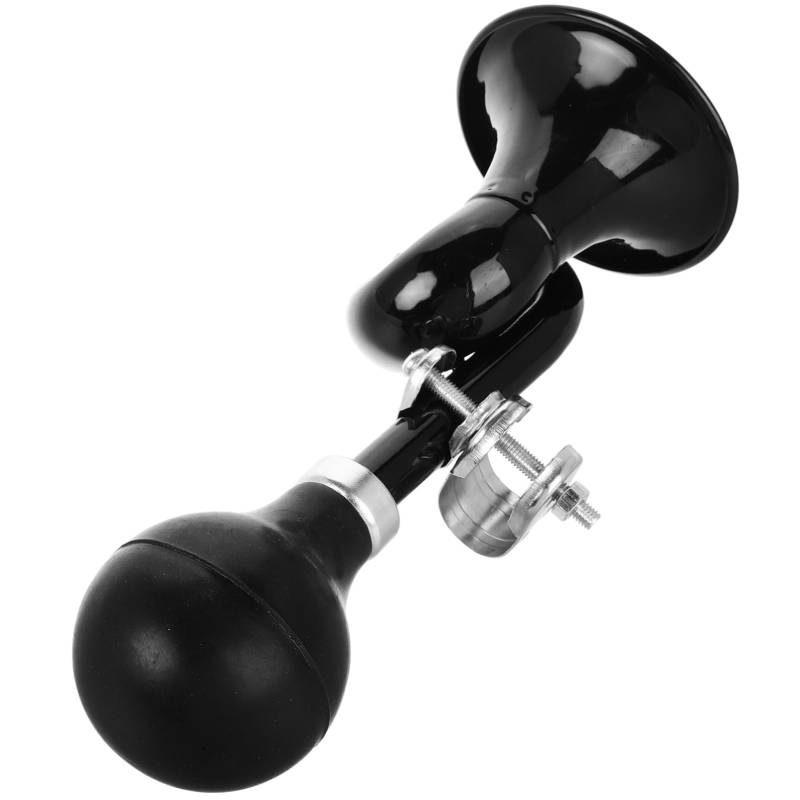 Alipis Fahrradklingel Lufthupe Für Boote Scooter-hupe Lufthupe Für Lkw Zughorn Fahrrad-lufthupe Zughupe Für Fahrrad Laute Motorradhupe Lufthorn Für Boot Metall Black von Alipis